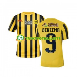 Herre Al-Ittihad drakt Benzema 9 Hjemme 2022-23 Korte Ermer Herre Al-Ittihad drakt Benzema 9 Hjemme 2022-23 Korte Ermer