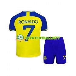 3-13 år Barn Al-Nassr drakt Ronaldo 7 Hjemme 2022-23 Korte Ermer 3-13 år Barn Al-Nassr drakt Ronaldo 7 Hjemme 2022-23 Korte Ermer