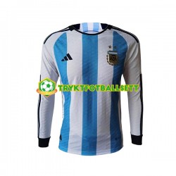 Herre Argentina drakt Hjemme VM 2022 Langermet Herre Argentina drakt Hjemme VM 2022 Langermet