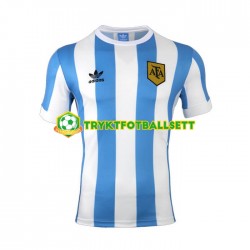 Herre Argentina drakt 1978 Retro Hjemme Korte Ermer Herre Argentina drakt 1978 Retro Hjemme Korte Ermer