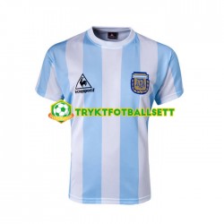 Herre Argentina drakt 1986 Retro Hjemme Korte Ermer Herre Argentina drakt 1986 Retro Hjemme Korte Ermer