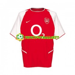 Herre Arsenal drakt 2002 Retro Hjemme Korte Ermer