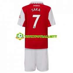 3-13 år Barn Arsenal drakt Saka 7 Hjemme 2022-23 Korte Ermer 3-13 år Barn Arsenal drakt Saka 7 Hjemme 2022-23 Korte Ermer