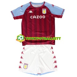 3-13 år Barn Aston Villa drakt Hjemme 2021-22 Korte Ermer 3-13 år Barn Aston Villa drakt Hjemme 2021-22 Korte Ermer