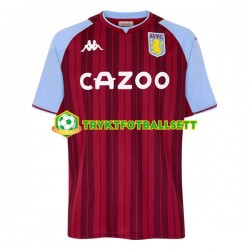 Herre Aston Villa drakt Hjemme 2021-22 Korte Ermer Herre Aston Villa drakt Hjemme 2021-22 Korte Ermer