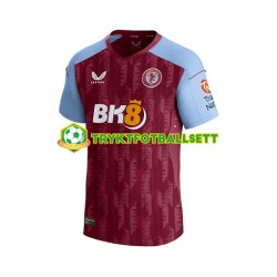 Herre Aston Villa drakt Hjemme 2023-2024 Korte Ermer Herre Aston Villa drakt Hjemme 2023-2024 Korte Ermer