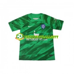 3-13 år Barn Keeper Atlético Madrid drakt Jan Oblak 13 Borte 2023-2024 Korte Ermer