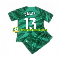 3-13 år Barn Keeper Atlético Madrid drakt Jan Oblak 13 Borte 2023-2024 Korte Ermer 3-13 år Barn Keeper Atlético Madrid drakt Jan Oblak 13 Borte 2023-2024 Korte Ermer