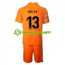 3-13 år Barn Keeper Atlético Madrid drakt Jan Oblak 13 Hjemme 2021-22 Korte Ermer 3-13 år Barn Keeper Atlético Madrid drakt Jan Oblak 13 Hjemme 2021-22 Korte Ermer