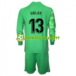 3-13 år Barn Keeper Atlético Madrid drakt Jan Oblak 13 Tredje 2021-22 Langermet 3-13 år Barn Keeper Atlético Madrid drakt Jan Oblak 13 Tredje 2021-22 Langermet