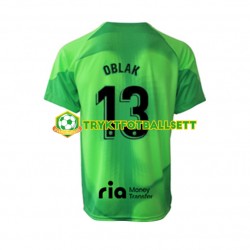 Herre Keeper Atlético Madrid drakt Jan Oblak 13 Hjemme 2022-23 Korte Ermer Herre Keeper Atlético Madrid drakt Jan Oblak 13 Hjemme 2022-23 Korte Ermer