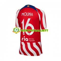 Herre Atlético Madrid drakt Nahuel Molina 16 Hjemme 2022-23 Korte Ermer Herre Atlético Madrid drakt Nahuel Molina 16 Hjemme 2022-23 Korte Ermer