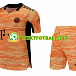 3-13 år Barn Keeper FC Bayern München drakt Hjemme 2021-22 Korte Ermer