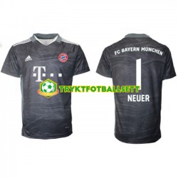Herre Keeper FC Bayern München drakt Manuel Neuer 1 Borte 2021-22 Korte Ermer Herre Keeper FC Bayern München drakt Manuel Neuer 1 Borte 2021-22 Korte Ermer