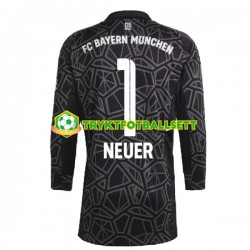 Herre Keeper FC Bayern München drakt Manuel Neuer 1 Borte 2022-23 Langermet Herre Keeper FC Bayern München drakt Manuel Neuer 1 Borte 2022-23 Langermet