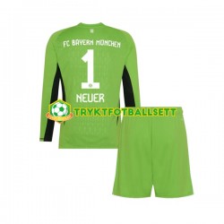 3-13 år Barn Keeper FC Bayern München drakt Manuel Neuer 1 Borte 2023-2024 Langermet 3-13 år Barn Keeper FC Bayern München drakt Manuel Neuer 1 Borte 2023-2024 Langermet