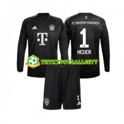 3-13 år Barn Keeper FC Bayern München drakt Manuel Neuer 1 Hjemme 2023-2024 Langermet 3-13 år Barn Keeper FC Bayern München drakt Manuel Neuer 1 Hjemme 2023-2024 Langermet