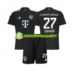 3-13 år Barn Keeper FC Bayern München drakt Yann Sommer 27 Hjemme 2023-2024 Korte Ermer 3-13 år Barn Keeper FC Bayern München drakt Yann Sommer 27 Hjemme 2023-2024 Korte Ermer
