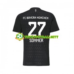 Herre Keeper FC Bayern München drakt Yann Sommer 27 Hjemme 2023-2024 Korte Ermer Herre Keeper FC Bayern München drakt Yann Sommer 27 Hjemme 2023-2024 Korte Ermer