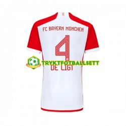 Herre FC Bayern München drakt Matthijs de Ligt 4 Hjemme 2023-2024 Korte Ermer Herre FC Bayern München drakt Matthijs de Ligt 4 Hjemme 2023-2024 Korte Ermer