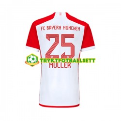 Herre FC Bayern München drakt Thomas Muller 25 Hjemme 2023-2024 Korte Ermer Herre FC Bayern München drakt Thomas Muller 25 Hjemme 2023-2024 Korte Ermer