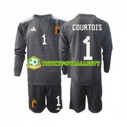 3-13 år Barn Keeper Belgia drakt Courtois 1 Borte 2022 Langermet 3-13 år Barn Keeper Belgia drakt Courtois 1 Borte 2022 Langermet