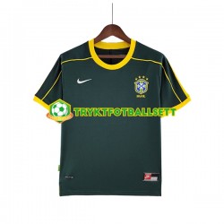 Herre Keeper Brasil drakt 1998 Retro Borte Korte Ermer Herre Keeper Brasil drakt 1998 Retro Borte Korte Ermer