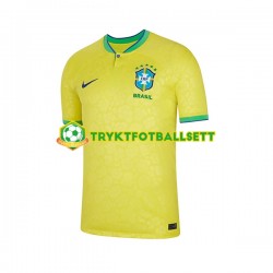 Herre Brasil drakt Hjemme VM 2022 Korte Ermer Herre Brasil drakt Hjemme VM 2022 Korte Ermer