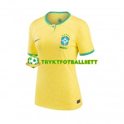 Dame Brasil drakt Hjemme VM 2022 Korte Ermer Dame Brasil drakt Hjemme VM 2022 Korte Ermer