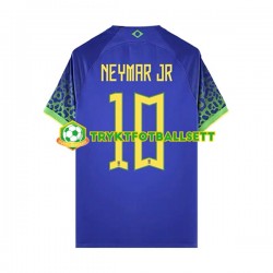 Herre Brasil drakt Neymar JR 10 Borte VM 2022 Korte Ermer Herre Brasil drakt Neymar JR 10 Borte VM 2022 Korte Ermer