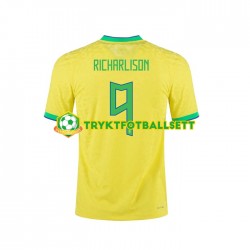 Herre Brasil drakt RICHARLISON 9 Hjemme 2022 Korte Ermer