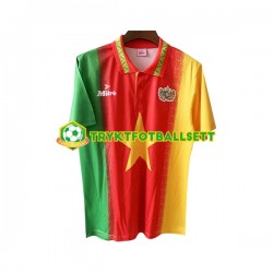 Herre Kamerun drakt Retro Hjemme 1994 Korte Ermer Herre Kamerun drakt Retro Hjemme 1994 Korte Ermer