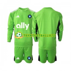 3-13 år Barn Keeper Charlotte FC drakt Hjemme 2023-2024 Langermet