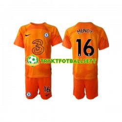 3-13 år Barn Keeper Chelsea drakt Edouard Mendy 16 Hjemme 2022-23 Korte Ermer