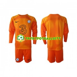 3-13 år Barn Keeper Chelsea drakt Hjemme 2022-23 Langermet