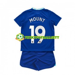 3-13 år Barn Chelsea drakt Mason Mount 19 Hjemme 2022-23 Korte Ermer 3-13 år Barn Chelsea drakt Mason Mount 19 Hjemme 2022-23 Korte Ermer
