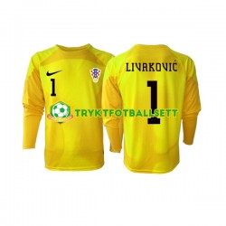 Herre Keeper Kroatia drakt Dominik Livakovic 1 Hjemme VM 2022 Langermet Herre Keeper Kroatia drakt Dominik Livakovic 1 Hjemme VM 2022 Langermet