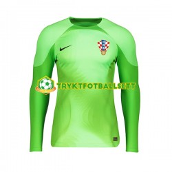Herre Keeper Kroatia drakt Borte VM 2022 Langermet Herre Keeper Kroatia drakt Borte VM 2022 Langermet