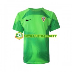 Herre Keeper Kroatia drakt Borte VM 2022 Korte Ermer Herre Keeper Kroatia drakt Borte VM 2022 Korte Ermer