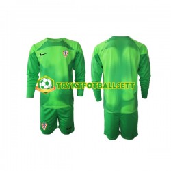 3-13 år Barn Keeper Kroatia drakt Borte VM 2022 Langermet 3-13 år Barn Keeper Kroatia drakt Borte VM 2022 Langermet