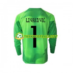 Herre Keeper Kroatia drakt Livakovic 1 Borte VM 2022 Langermet Herre Keeper Kroatia drakt Livakovic 1 Borte VM 2022 Langermet