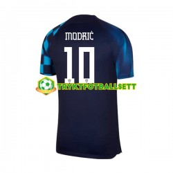 Herre Kroatia drakt Modrić 10 Borte VM 2022 Korte Ermer Herre Kroatia drakt Modrić 10 Borte VM 2022 Korte Ermer