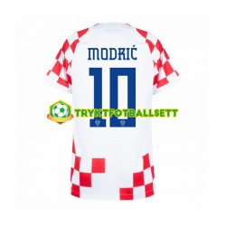 Herre Kroatia drakt Modrić 10 Hjemme VM 2022 Korte Ermer Herre Kroatia drakt Modrić 10 Hjemme VM 2022 Korte Ermer