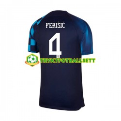 Herre Kroatia drakt Perisic 4 Borte VM 2022 Korte Ermer Herre Kroatia drakt Perisic 4 Borte VM 2022 Korte Ermer