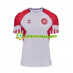 Herre Danmark drakt Borte 2023 Korte Ermer Herre Danmark drakt Borte 2023 Korte Ermer