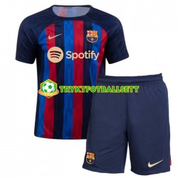 3-13 år Barn FC Barcelona drakt Hjemme 2022-23 Korte Ermer 3-13 år Barn FC Barcelona drakt Hjemme 2022-23 Korte Ermer