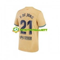 Herre FC Barcelona drakt Frenkie de Jong 21 Borte 2022-23 Korte Ermer Herre FC Barcelona drakt Frenkie de Jong 21 Borte 2022-23 Korte Ermer