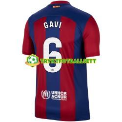 Herre FC Barcelona drakt Gavi 6 Hjemme 2023-2024 Korte Ermer Herre FC Barcelona drakt Gavi 6 Hjemme 2023-2024 Korte Ermer