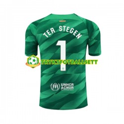 Herre Keeper FC Barcelona drakt Ter Stegen 1 Hjemme 2023-2024 Korte Ermer Herre Keeper FC Barcelona drakt Ter Stegen 1 Hjemme 2023-2024 Korte Ermer