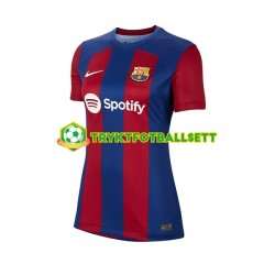 Dame FC Barcelona drakt Hjemme 2023-2024 Korte Ermer Dame FC Barcelona drakt Hjemme 2023-2024 Korte Ermer